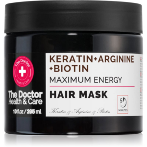 The Doctor Keratin + Arginine + Biotin Maximum Energy keratinos maszk hajra 295 ml-Ár