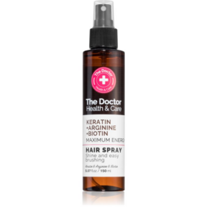 The Doctor Keratin + Arginine + Biotin Maximum Energy öblítés nélküli tápláló kondicionáló keratinnal 150 ml-Ár