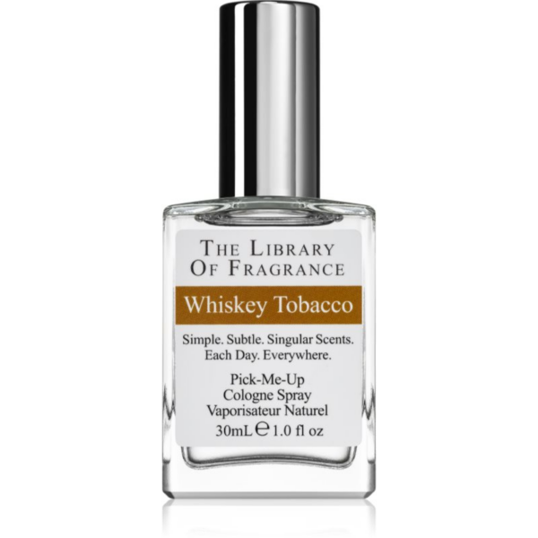 The Library of Fragrance Whiskey Tobacco Eau de Cologne uraknak 30 ml-Ár