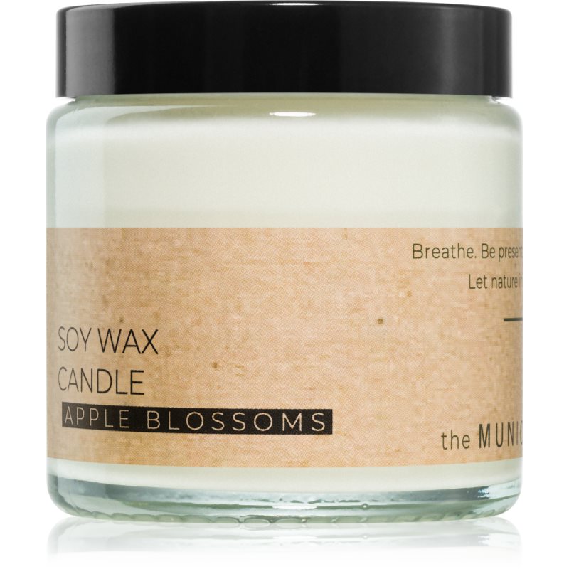 The Munio Apple Blossom illatgyertya fa kanóccal 100 ml