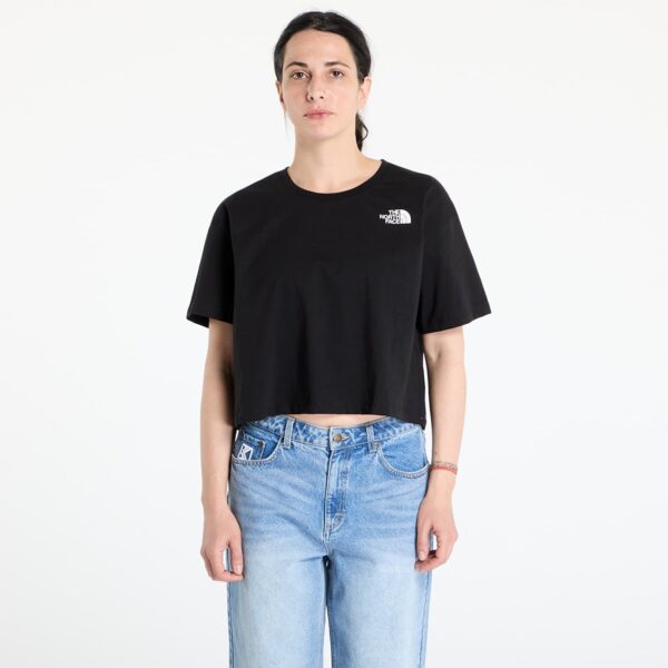 The North Face Cropped Simple Dome Tee Tnf Black XL-alacsony-ár