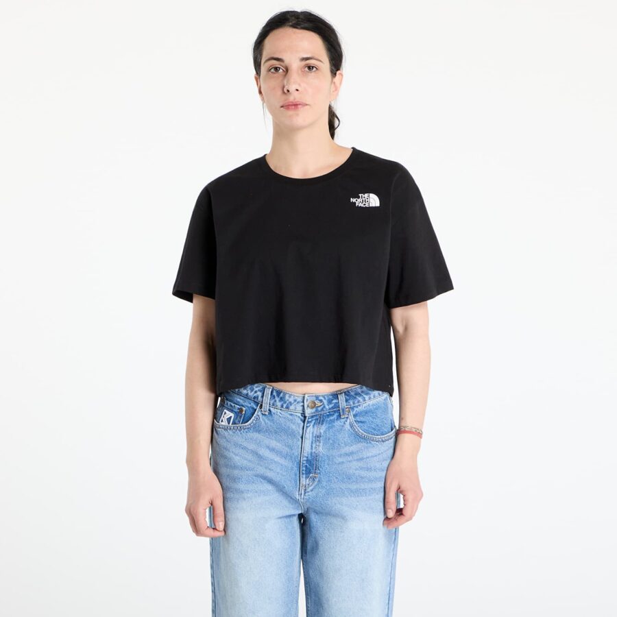 The North Face Cropped Simple Dome Tee Tnf Black XL-alacsony-ár