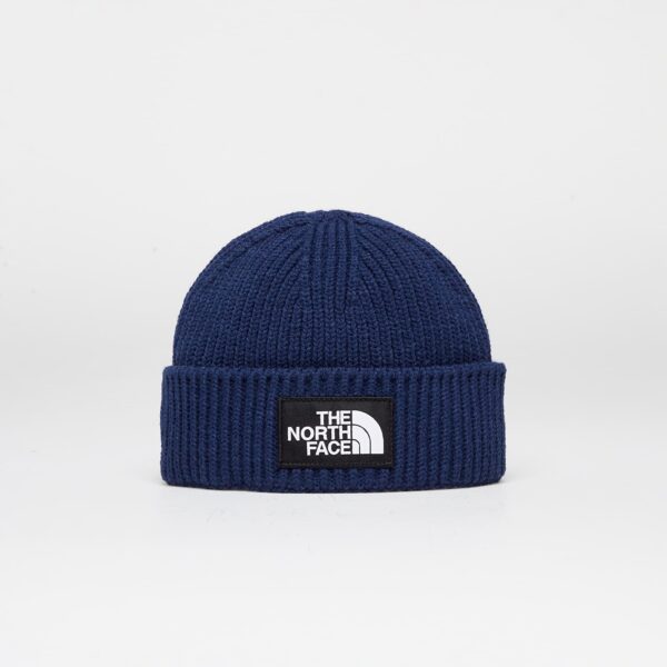 The North Face Tnf Logo Box Cuffed Beanie Short Summit Navy Universal-alacsony-ár