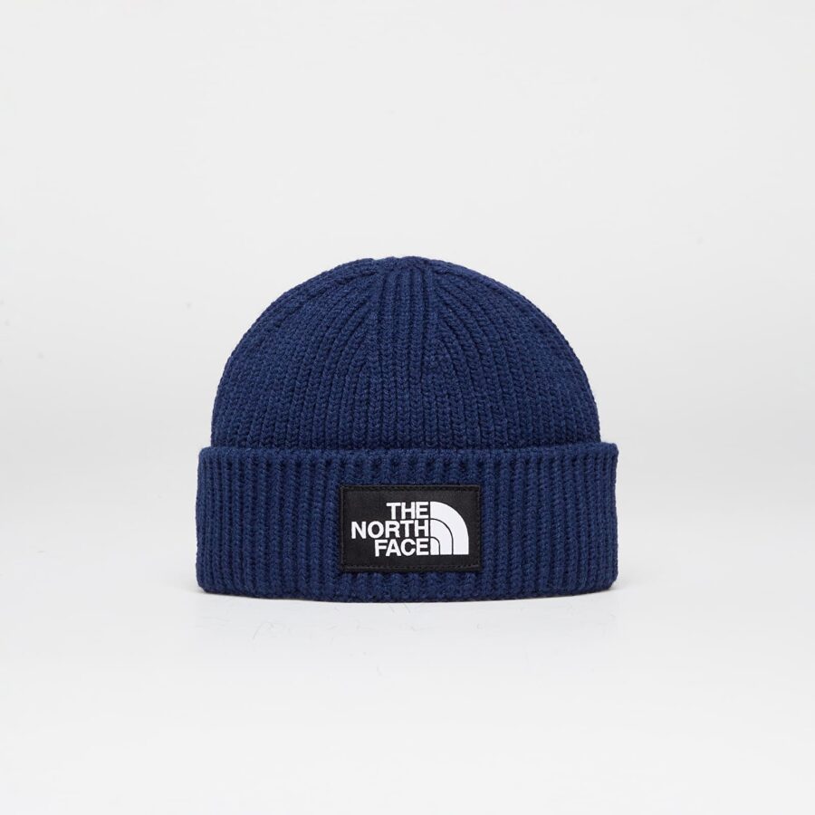 The North Face Tnf Logo Box Cuffed Beanie Short Summit Navy Universal-alacsony-ár