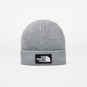 The North Face Tnf Logo Box Cuffed Beanie Short Tnf Medium Grey Heather Universal-alacsony-ár