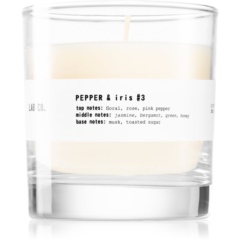The Olphactory Lab Co. Pepper & Iris illatgyertya 200 g-Ár