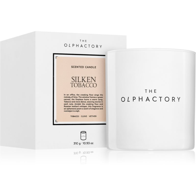 The Olphactory White Insignia Silken Tobacco illatgyertya 310 g