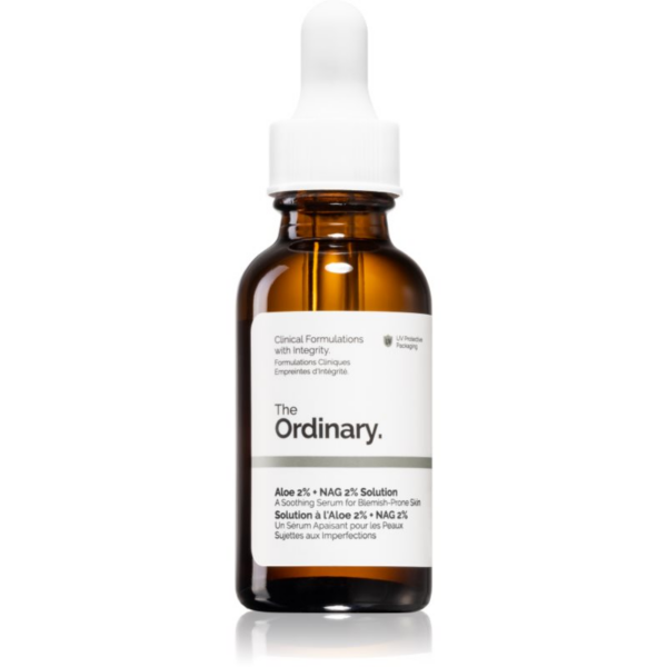 The Ordinary Aloe 2% + NAG 2% Solution nyugtató szérum pattanások ellen 30 ml-Ár
