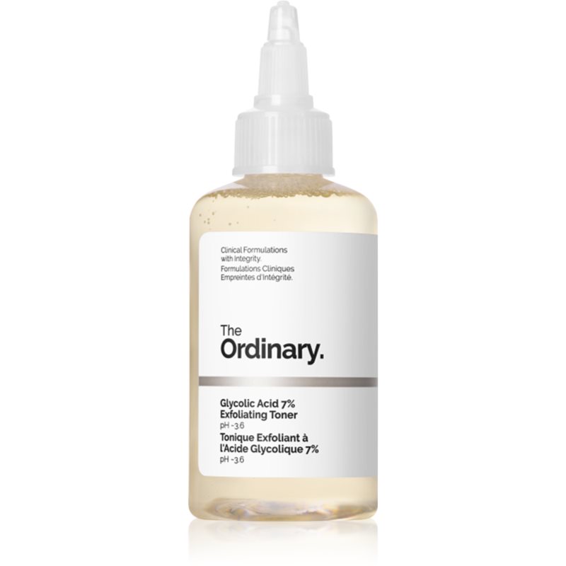 The Ordinary Glycolic Acid 7% Exfoliating Toner hámlasztó tisztító tonik 100 ml-Ár