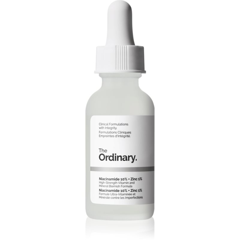 The Ordinary Niacinamide 10% + Zinc 1% fényesítő hatású arcszérum 30 ml-Ár