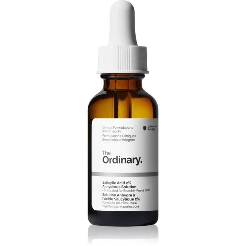 The Ordinary Salicylic Acid 2% Anhydrous Solution bőr szérum az egységes tónusú bőrért 30 ml-Ár