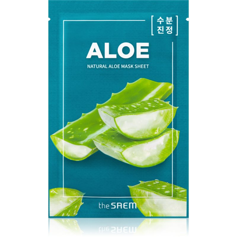 The Saem Natural Mask Sheet Aloe arcmaszk hidratáló és nyugtató hatással 21 ml-Ár