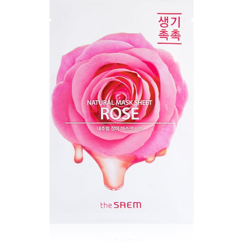 The Saem Natural Mask Sheet Rose hidratáló és revitalizáló arcmaszk 21 ml-Ár