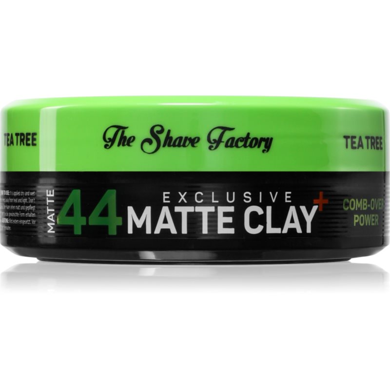 The Shave Factory 44 Comb-Over Power formázó agyag hajra mattító hatással 150 ml