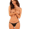 Thong Celia Noir black