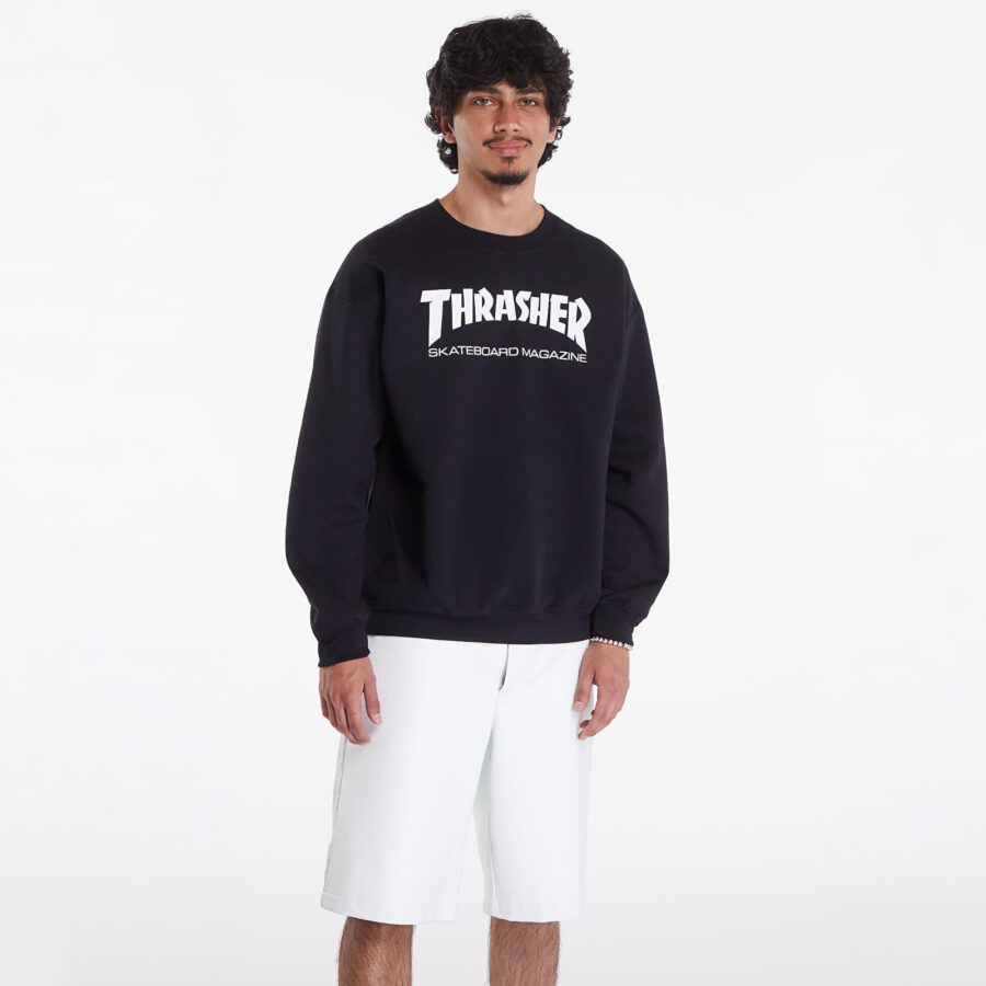 Thrasher Skate Mag Crewneck Black S-alacsony-ár