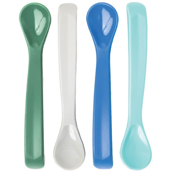 Tiny Twinkle Silicone Baby Spoons kiskanál Boy 4 db-Ár