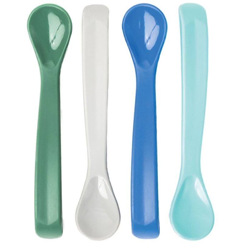 Tiny Twinkle Silicone Baby Spoons kiskanál Boy 4 db-Ár