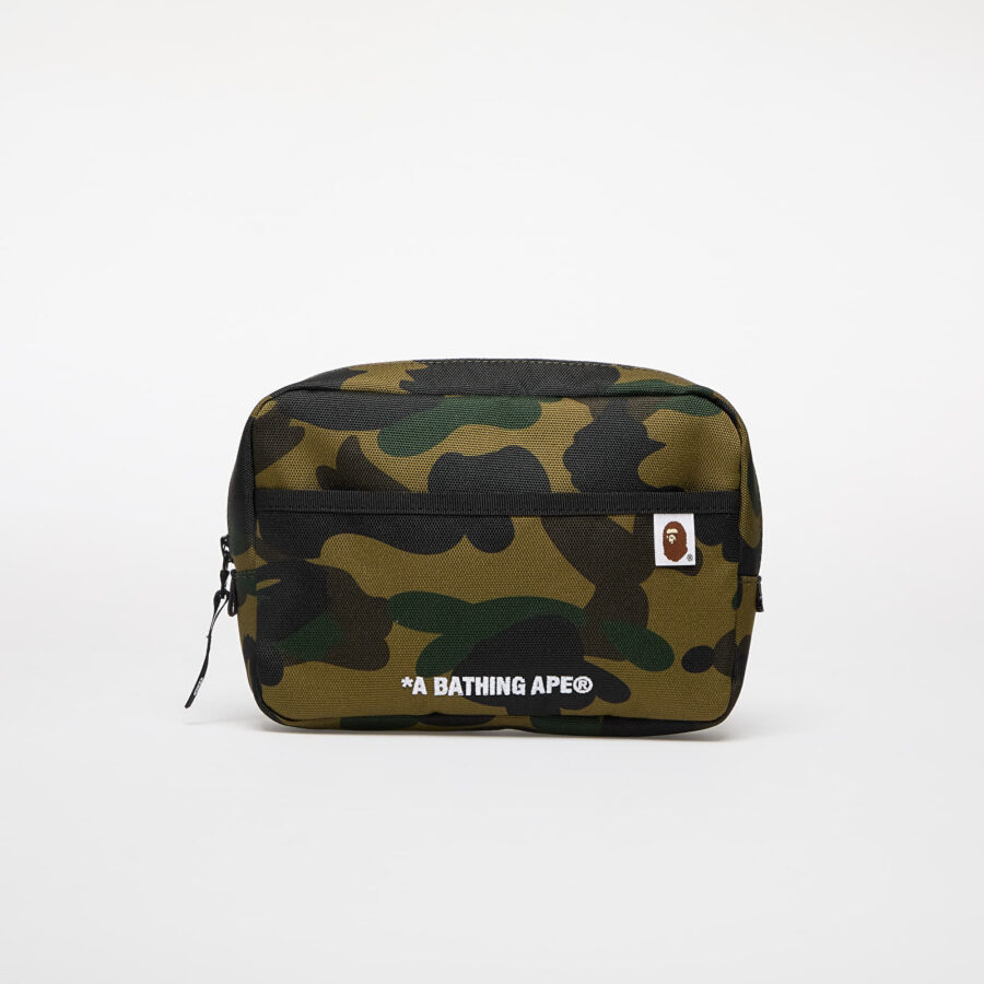 Tok A BATHING APE 1St Camo Cordura Multi Pouch Green Universal-alacsony-ár