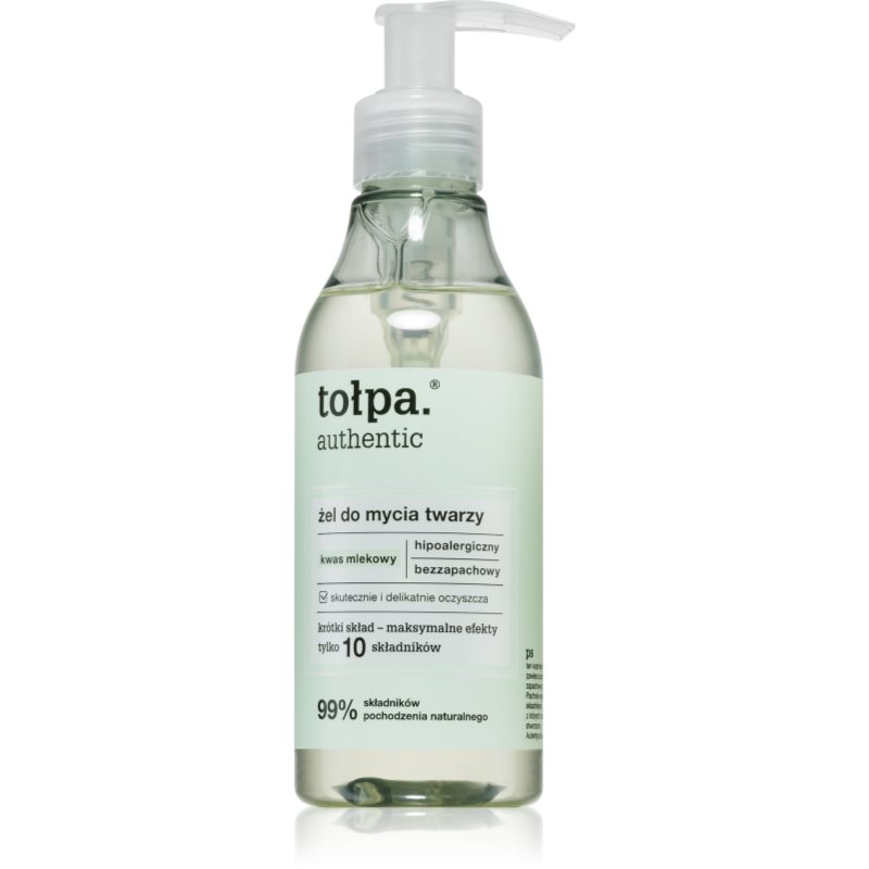 Tołpa Authentic tisztító gél az arcra 195 ml-Ár