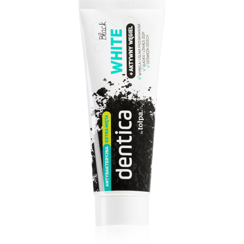 Tołpa Dentica Black White fogfehérítő fogkrém faszénnel 75 ml-Ár