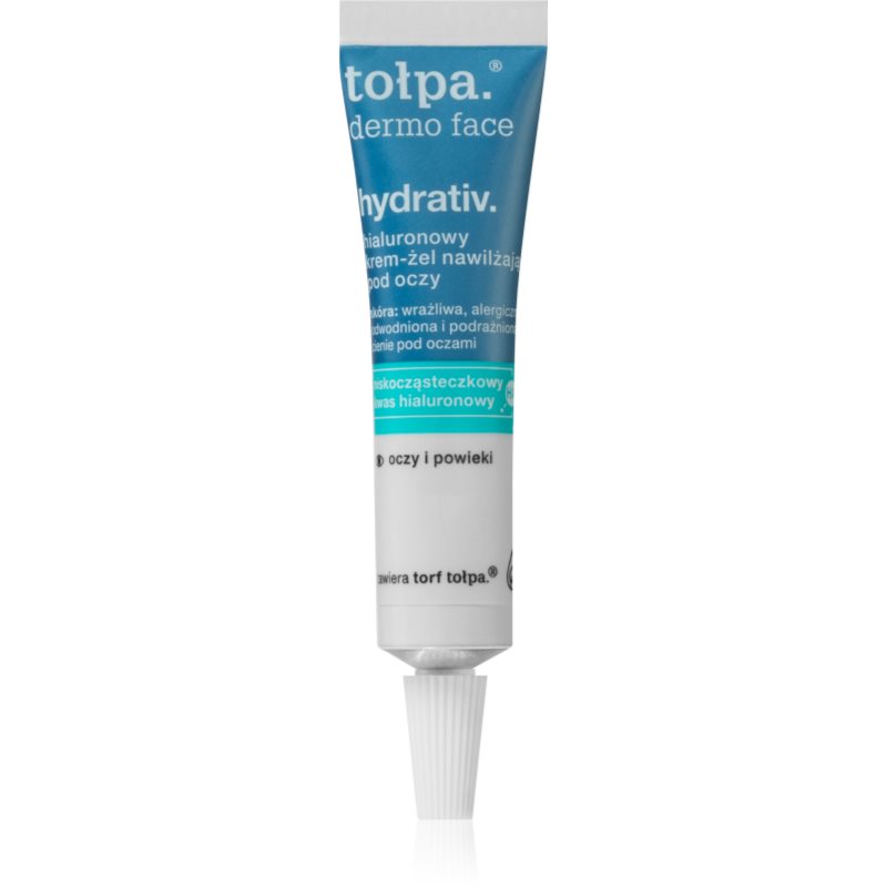 Tołpa Dermo Face Hydrativ szemkörnyékápoló krém-gél a szem alatti sötét karikákra 10 ml-Eredeti