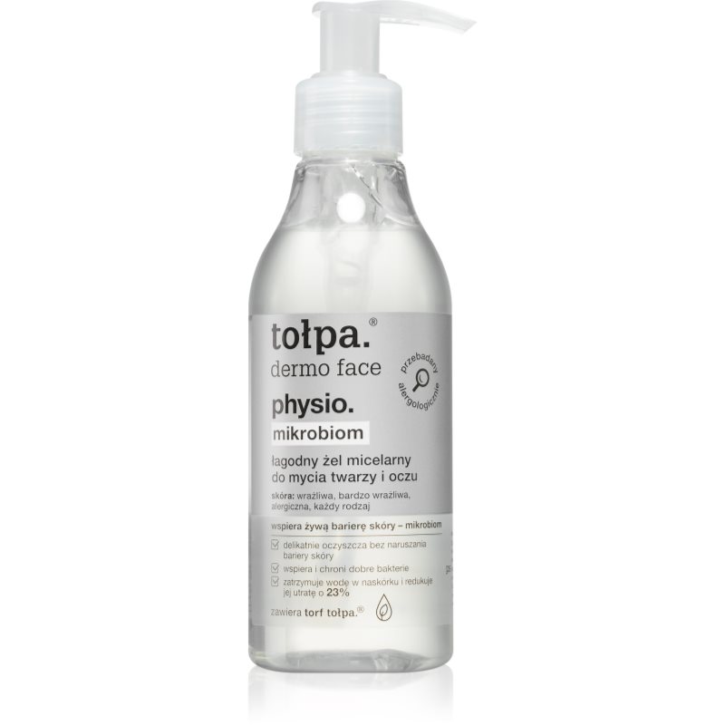 Tołpa Dermo Face Physio Mikrobiom tisztító micellás gél 195 ml-Eredeti