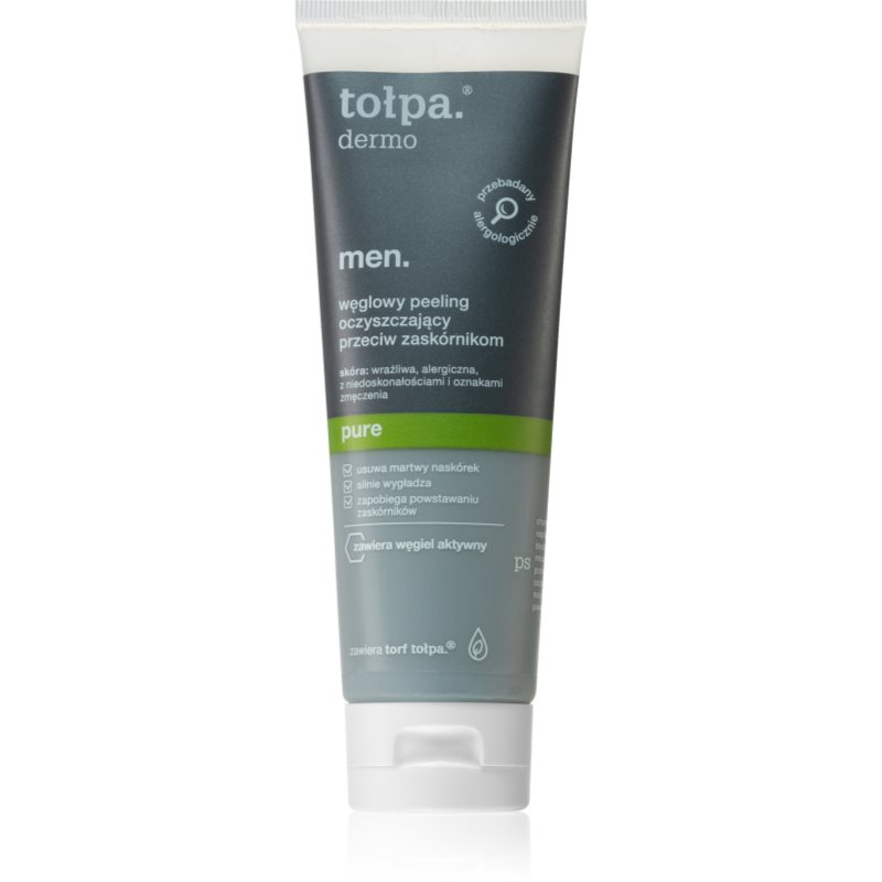 Tołpa Dermo Men Pure tisztító peeling a mitesszerek ellen 100 ml-Ár