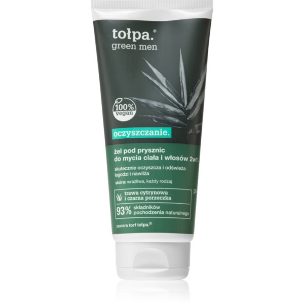 Tołpa Green Men tusfürdő gél testre és hajra uraknak 200 ml-Ár