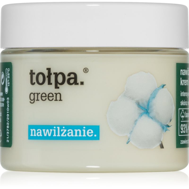 Tołpa Green Moisturizing nyugtató és hidratáló krém kisimító hatással 50 ml-Eredeti