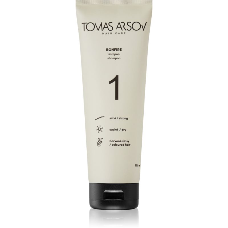Tomas Arsov Bonfire Shampoo színvédő hidratáló sampon a sérült és festett hajra 250 ml-Ár