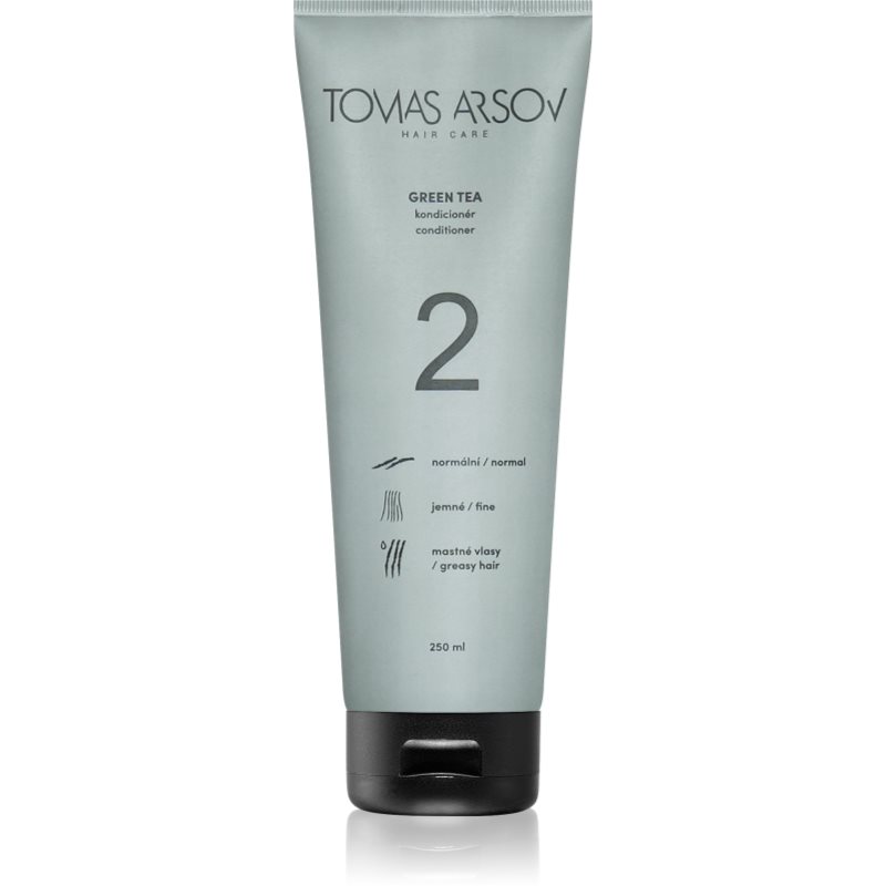 Tomas Arsov Green Tea Rinse Off Conditioner Kondícionáló minennapi használatra a töredezett hajvégekre 250 ml-Ár