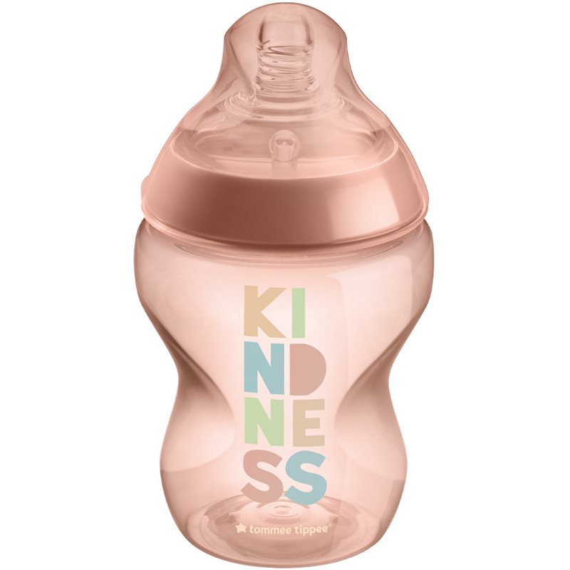 Tommee Tippee Closer To Nature Anti-colic Kindness cumisüveg Slow Flow 0m+ 260 ml-Ár