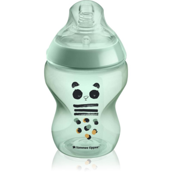 Tommee Tippee Closer To Nature Anti-colic Pip the Panda cumisüveg Slow Flow 0m+ 260 ml-Ár