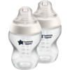 Tommee Tippee Natural Start Anti-Colic cumisüveg Slow Flow 0m+ 2x260 ml-Ár