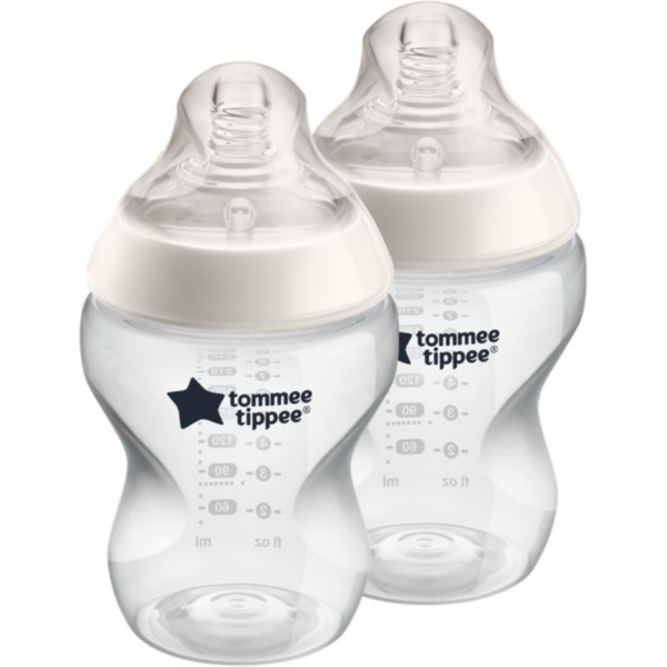 Tommee Tippee Natural Start Anti-Colic cumisüveg Slow Flow 0m+ 2x260 ml-Ár