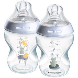 Tommee Tippee Natural Start Anti-Colic cumisüveg Slow Flow 0m+ Frog 2x260 ml-Ár