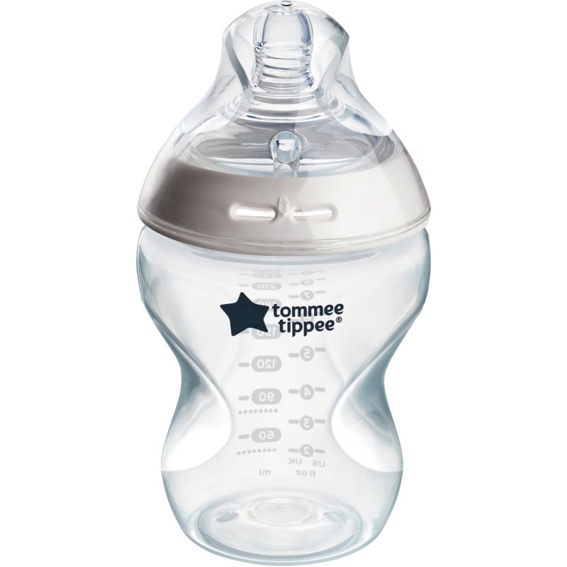 Tommee Tippee Natural Start Anti-Colic önsterilizáló cumisüveg Slow Flow 0m+ 260 ml-Ár