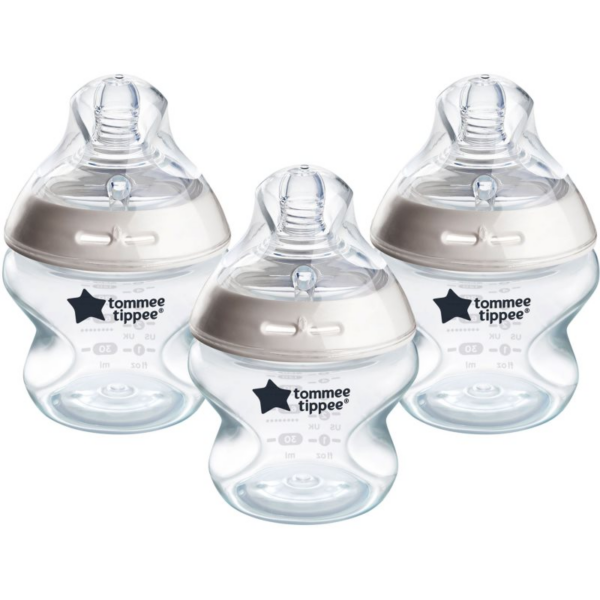 Tommee Tippee Natural Start Anti-Colic önsterilizáló cumisüveg Slow Flow 0m+ 3x150 ml-Ár