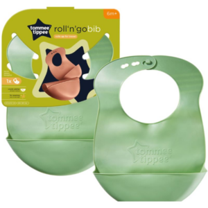 Tommee Tippee Roll'n'go előke Green 6 m+ 1 db-Ár