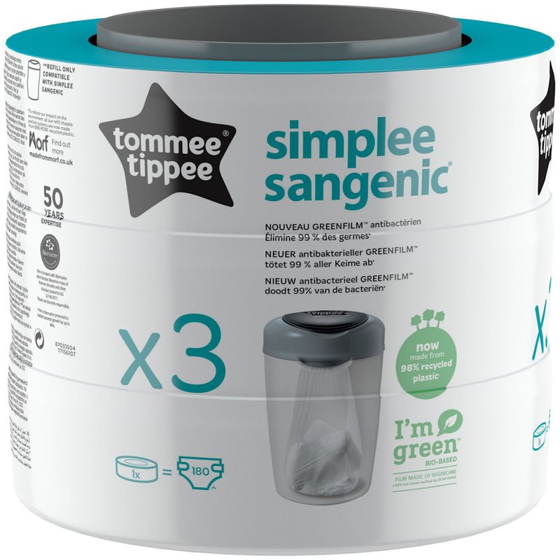 Tommee Tippee Simplee tartalék kazetta 3 db-Ár