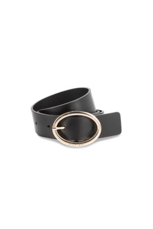 Tommy Hilfiger Belt - OVAL BUCKLE BELT 3.5 black