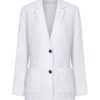 Tommy Hilfiger Blazer - LINEN RELAXED SB BLAZER white