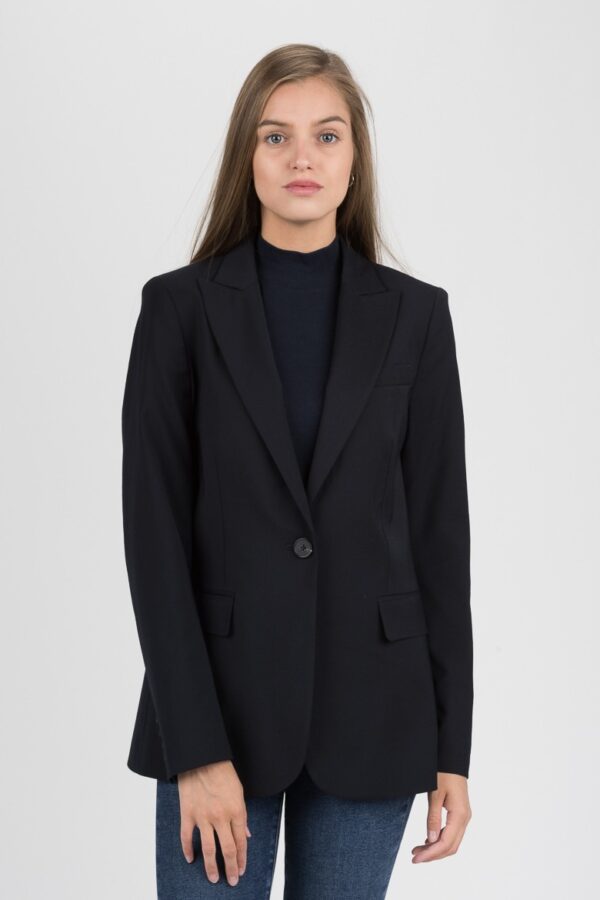 Tommy Hilfiger Blazer - TH ESSENTIAL FLEX WOOL SB BLAZER dark blue