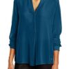 Tommy Hilfiger Blouse - CYBIL BLOUSE LS blue