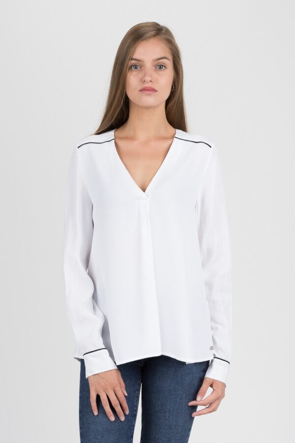 Tommy Hilfiger Blouse - HERMOSA BLOUSE LS white