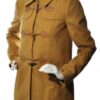 Tommy Hilfiger Coat - HESTER DUFFLE CO mustard