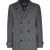 Tommy Hilfiger Coat - PADDED PEACOAT grey