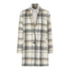 Tommy Hilfiger Coat - WOOL BLEND BOUCLE COAT checkered