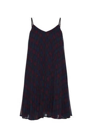 Tommy Hilfiger Dress - ICON TARTAN SLIP patterned